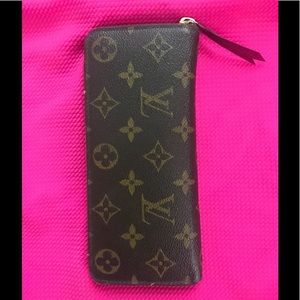 Pre Owned Authentic Louis Vuitton Clemency Wallet